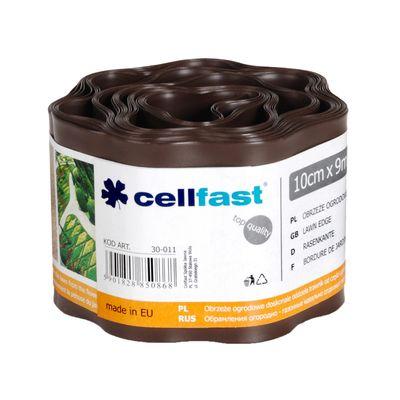 Lem cellfast® trávnikový, hnedý, 100 mm, L-9 m, plast