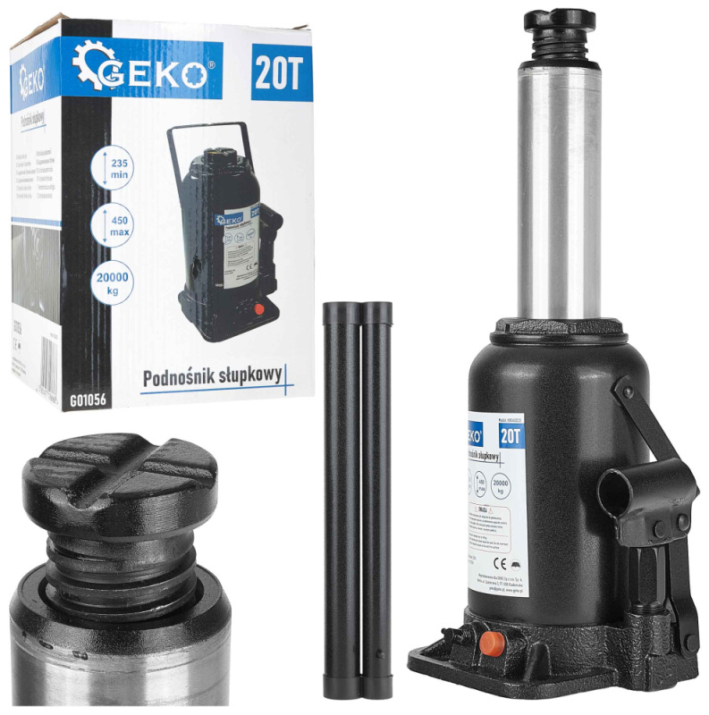 Zdvihák hydraulický, nosnosť 20.000kg, GEKO