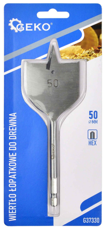 Vrták do dreva 50x152 mm plochý, GEKO 1