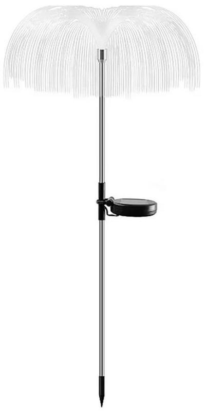 Lampa Strend Pro Garden Meduse, solárna, fiber vlákna, meniaca farbu, 75 cm