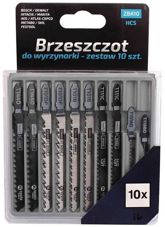 Sada pílových listov do priamočiarej pílky, 10-dielna, XL-TOOLS 1