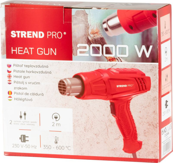 Pištoľ Strend Pro HAG004, 2000W, teplovzdušná 3
