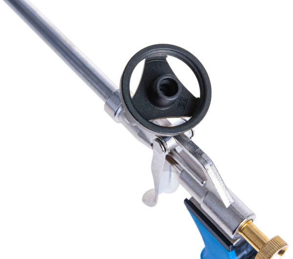 Pištoľ na montážnu penu teflónová, predĺžená tryska 50 cm, GEKO 5