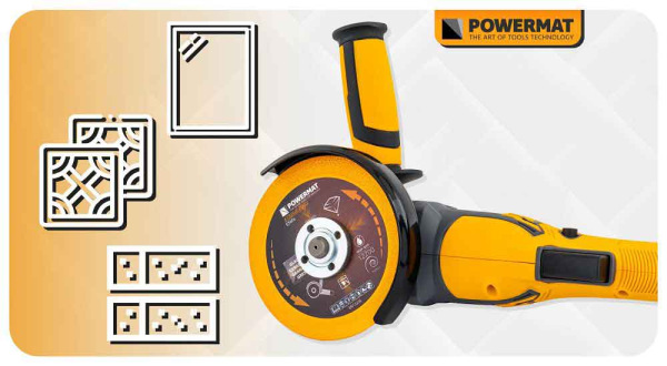 Rezný diamantový kotúč na sklo 125 mm, POWERMAT 11