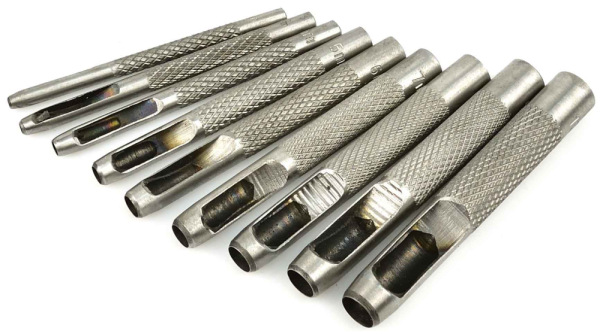 Sada výsečníkov, 9-dielna, 2,5 - 10 mm, GEKO