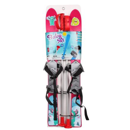 Merco Baby Ski 90 detské mini lyže ružová