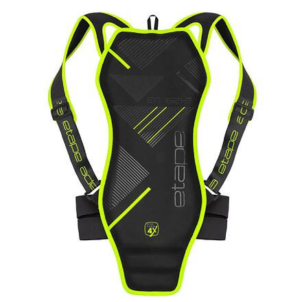 Etape Spine chránič chrbtice čierna-žltá fluo veľ. L