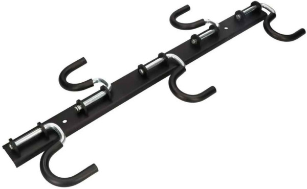 Držiak záhradného náradia, kovový, 5 hákov, XL-TOOLS 2