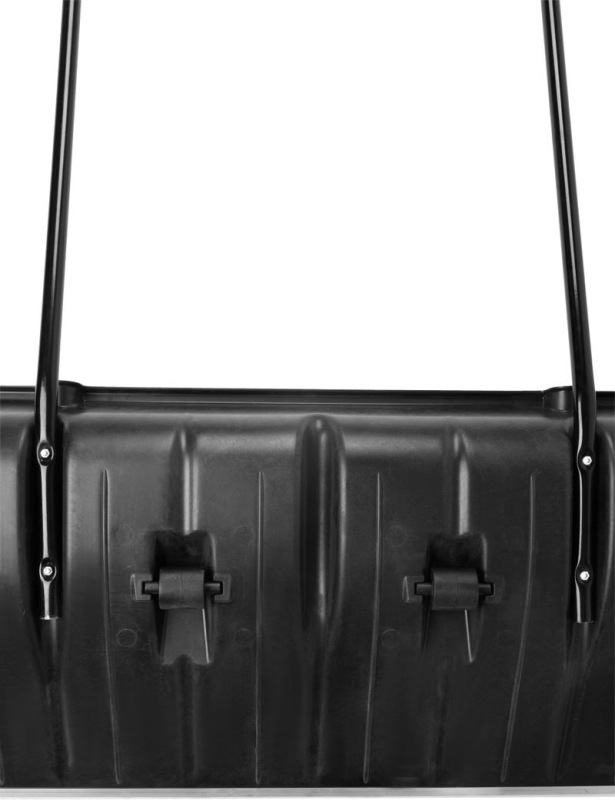 Odhrňovač ANSNOW F9, 780x420 mm, lopata na sneh s držadlom, s dvoma kolieskami, odhŕňač, mix farieb, 2