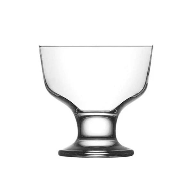 Pohár Destina, LAV, sklenený, na zmrzlinu a dezert, 285 ml, 98x93 mm, bal. 6 ks