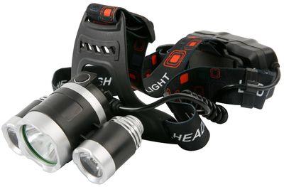 Čelovka Strend Pro Headlight H931, T6+2 XPE LED, 300 lm, 1200 mAh, USB nabíjanie 1