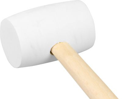 Kladivo Strend Pro HM221 450 g, gumené, WhiteHead, drevená rúčka, dĺžka násady 310mm 2