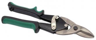 Nožnice na plech prevodové pravé 250 mm, zelená rukoväť, XL-TOOLS