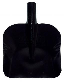 Lopata rovná 24 x 29 cm kovaná, čierny lak bez násady, MacHook